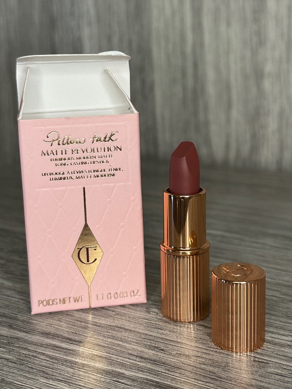 Charlotte Tilbury Pillow Talk Matte Revolution Lipstick -Pillow Talk Medium Mini